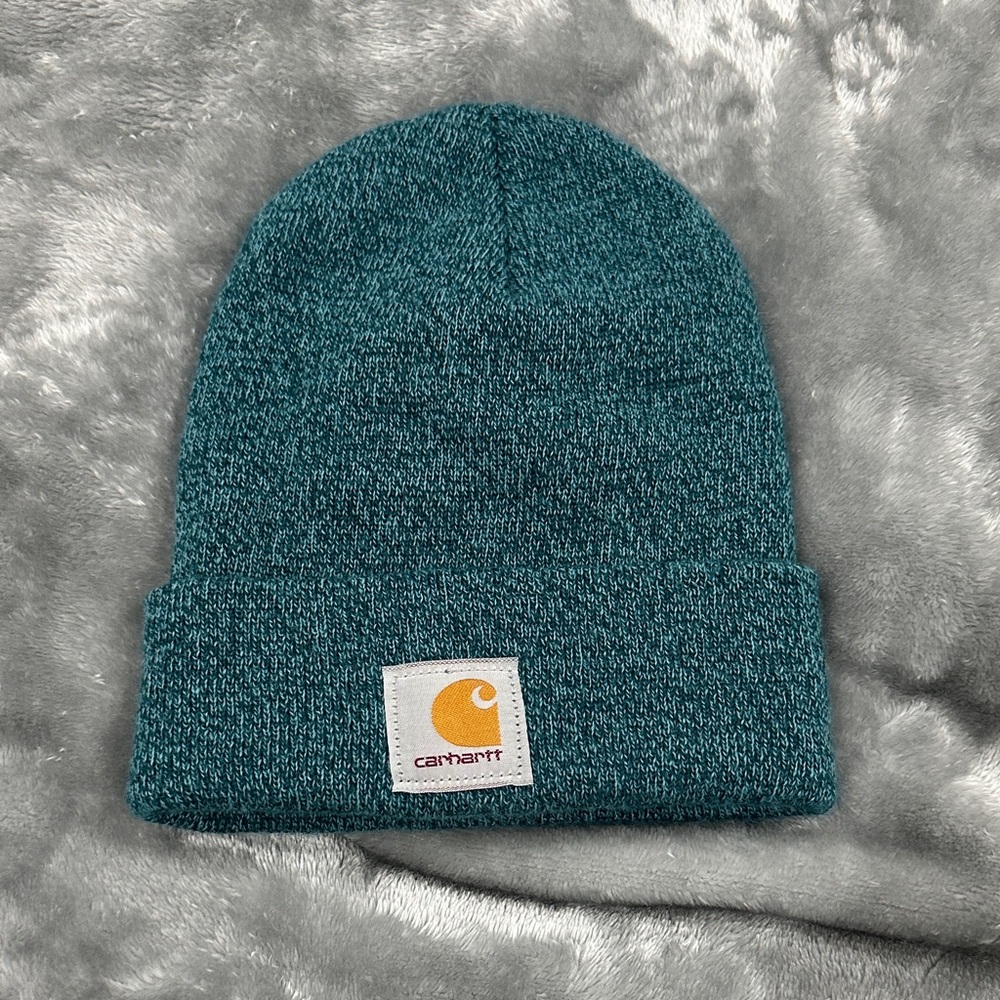 Carhartt Teal Knit Beanie